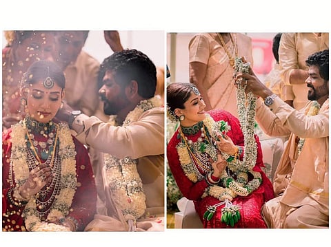 A glimpse of Nayanthara - Vignesh Shivan wedding. (Photos |  Instagram)