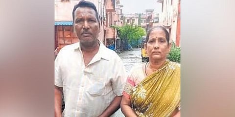 Nandivada Bhimaraju and his wife Jaya applied for disabled pension due to paralysis I Express