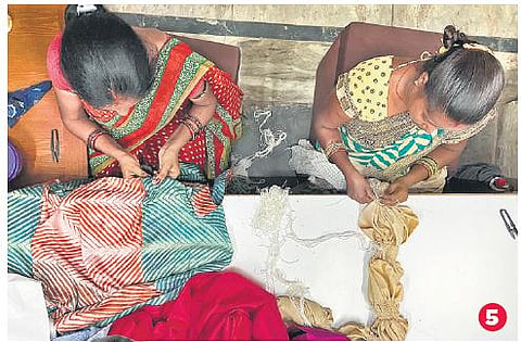 Artisans at the workshop