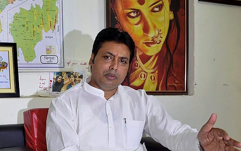 Former Tripura CM Biplab Deb (File | PTI)
