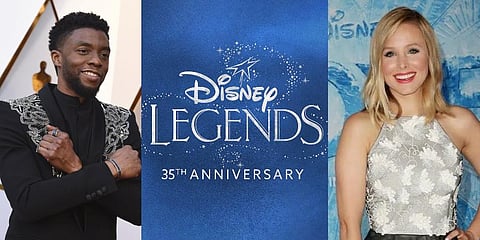 Late actor Chadwick Boseman and actress Kristen Bell. ( File Photos | AP)