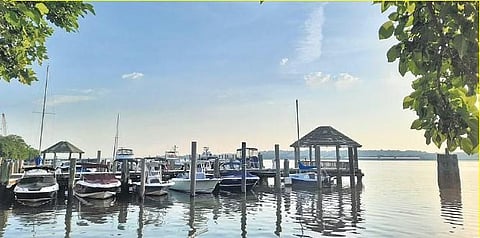​  The waterfront in Alexandria ​