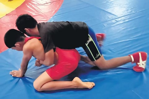 Rooted in wrestling