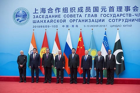 SCO Meet. (Photo| AP)