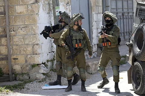 Israeli soldiers are seen in this May 12, 2020 file photo. (Photp | AP)