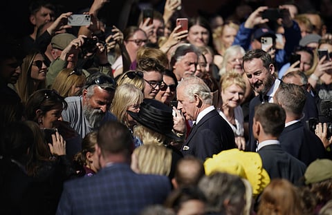 Elizabeth's death has triggered an outpouring of emotion across the nation, with people queueing for hours, many through the night, to pay their respects to the late monarch, who died last week. (Photo | AP)