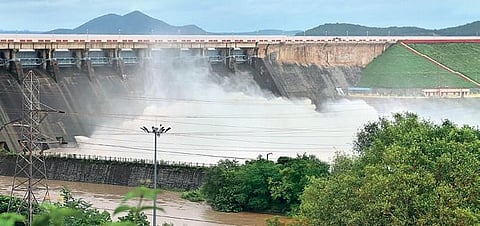 Hirakud reservoir