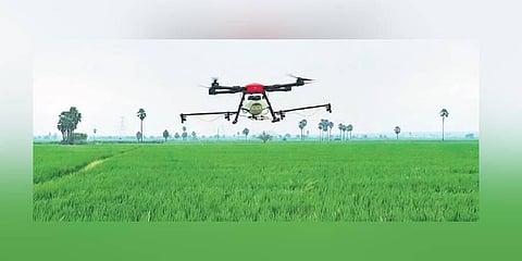 Drones for futuristic farming