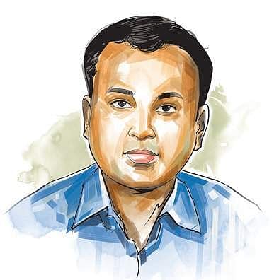 Karnataka cadre IAS officer Anurag Tiwar.