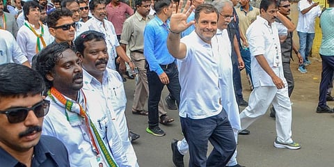 The Congress Rahul walks away from