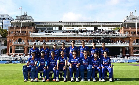 India women's team.(Photo | BCCI Twitter)