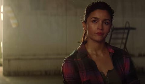 A still of Alia Bhatt from the movie 'Heart of Stone' (Photo | YouTube)