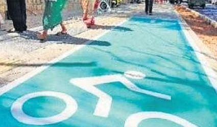 Bengaluru’s first cycle lane faces threat from Namma Metro