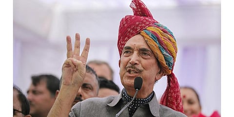 Former Congress leader Ghulam Nabi Azad. (Photo | PTI)