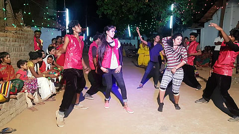 A cultural event organised during the dussehra festival | Express