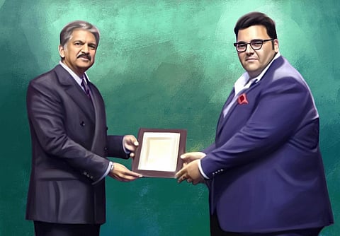 Car dealer Karan Asrani recalls receiving award from Anand Mahindra