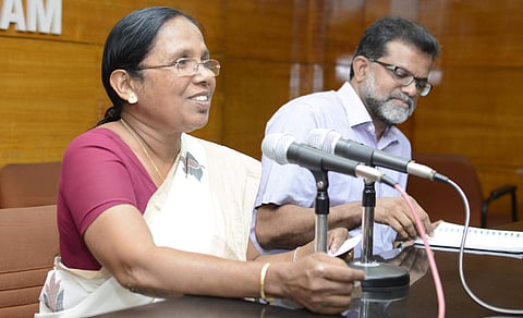 CPM MLA K K Shailaja (File Photo | EPS)