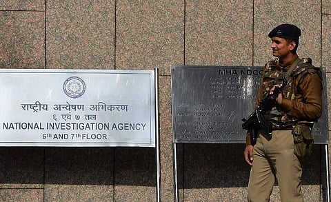 The office of the National Investigation Agency in New Delhi. (File photo| AFP)