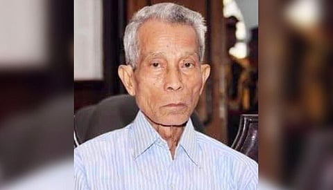 IPFT's founder-president N C Debbarma. (Photo | Twitter)