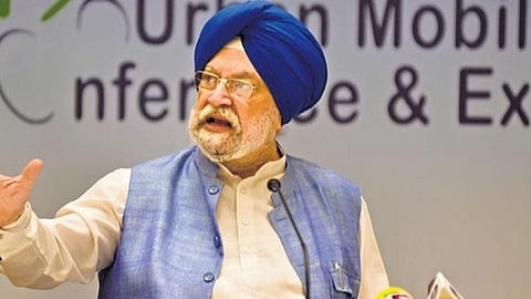Petroleum Minister Hardeep Singh Puri. (Photo | A Sanesh)
