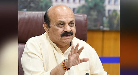 Karnataka Chief Minister Basavaraj Bommai. (Photo | Express)