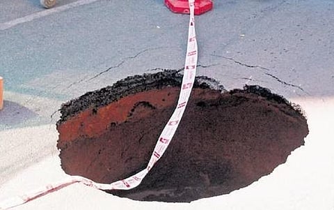Sinkhole: Tests done, Brigade Road opens after 20 hours