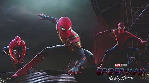 A still from the last instalment, 'Spider-Man: No Way Home.' (Photo | YouTube)