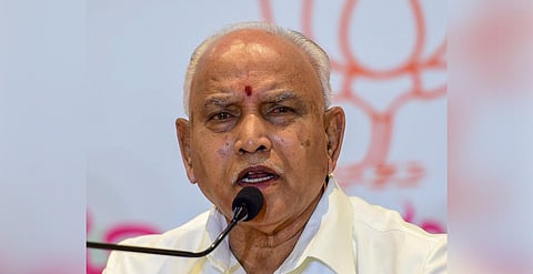 Former Karnataka Chief Minister BS Yediyurappa (Photo | PTI)