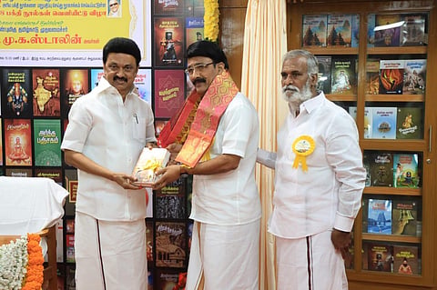 Madurai professor's five books on temple architecture among 108 books released by Stalin