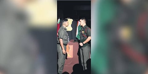 Court Martial play: Trials, tribulations