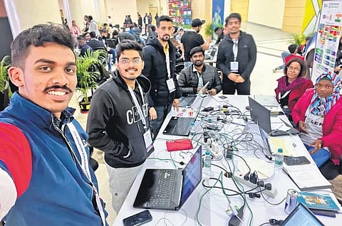 Team led by N Sudharsan bagged Rs 3 lakh cash award in UNESCO-India-Africa Hackathon 2022 |0 Express