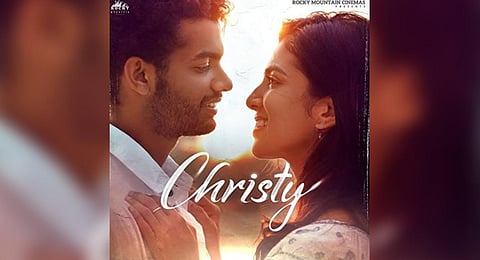 Poster of the upcoming Malayalam film, 'Christy' starring Malavika Mohanan and Mathew Thomas. (Photo | IMDb)