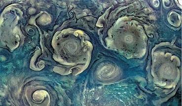 NASA publishes Jupiter images processed by Malayali