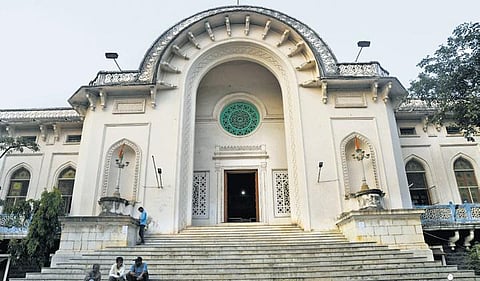 Image of the State Central Library at Afzalgunj, one of the oldest libraries of Hyderabad. | Vinay Madapu