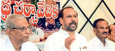 Former minister and Uttarandhra Charcha Vedika founder Konathala Ramakrishna (File photo | EPS)
