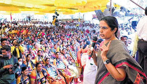 Nara Bhuvaneswari. (Photo | Express)