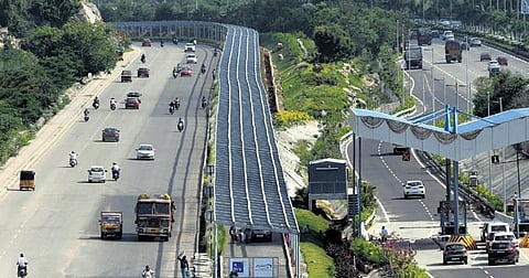 The bicycle track has 3 bicycle lanes and is an improvised version of the South Korean cycle track project between Daejeon and Sejong cities | Vinay Madapu