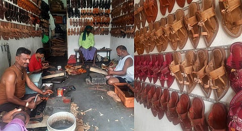 ‘Kera’ or ‘Mettu’ are back in demand keeping the Saptalkars busy with their craft.