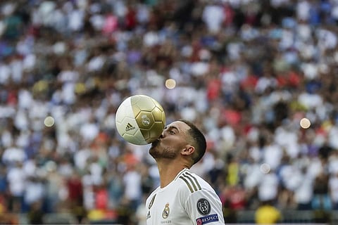 FILE - Belgium forward Eden Hazard. (Photo | AP)