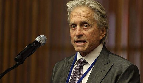 Oscar-winning actor Michael Douglas