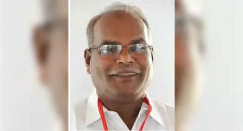 CPM State secretary K Balakrishnan. 