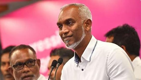 Maldives’ newly elected President Mohammed Muizzu | AFP
