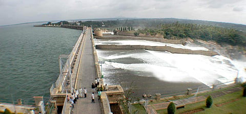 KRS dam in Mysore, Karnataka. (File photo| Express)
