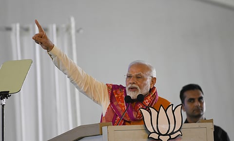 Prime Minister Narendra Modi. (Vinay Madapu, EPS)