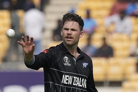 New Zealand's pace bowler Lockie Ferguson 