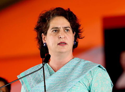 AICC general secretary Priyanka Gandhi Vadra