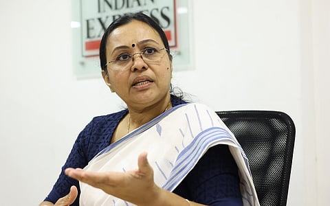 Kerala Health Minister Veena George 