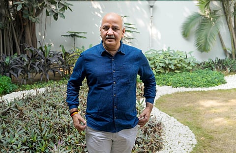 Jailed AAP leader and former Delhi Deputy Chief Minister Manish Sisodia. (Photo | PTI)