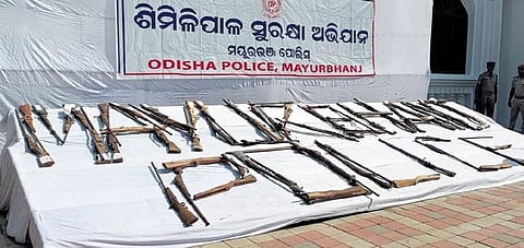 Illegal country-made guns seized from Similipal national park | Express