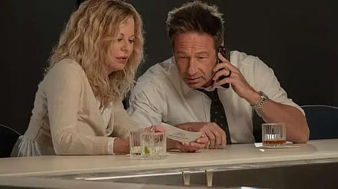 Meg Ryan and David Duchovny in 'What Happens Later'